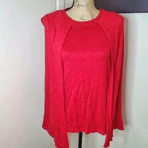 Calvin Klein cape shirt